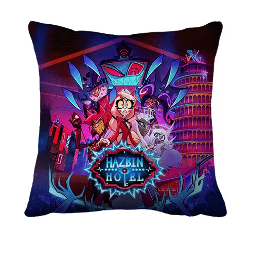 3D подушка Hazbin Hotel poster (вид спереду)