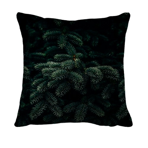 3D подушка з ялиновими гілками (вид спереду)