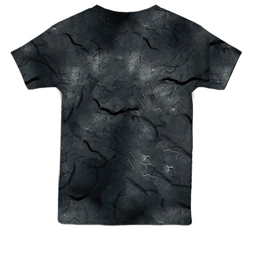 Дитяча 3D футболка Eleven vs Vecna Stranger Things (вид ззаду)