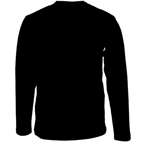 Детский 3D лонгслив Stranger Things 80-е (вид сзади)