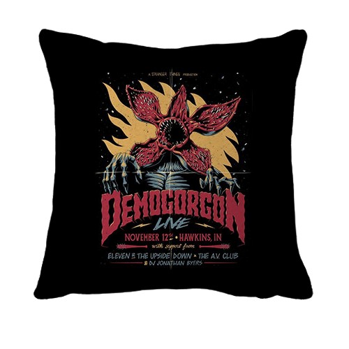 3D подушка Stranger Things Demogorgon (вид спереди)