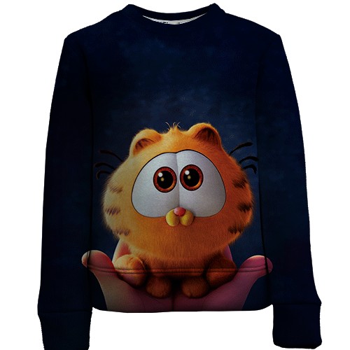 Дитячий 3D світшот Baby Garfield (вид спереду)