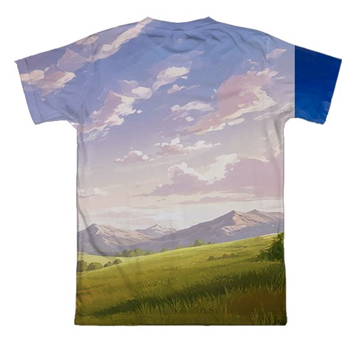 3D футболка Vinland Saga (вид сзади)