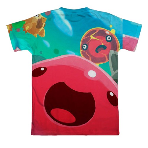 3D футболка Slime Rancher (вид сзади)