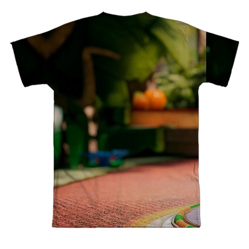 3D футболка Sackboy - A Big Adventure (вид сзади)