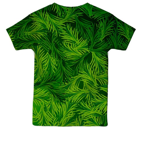 Детская 3D футболка Grinch (вид сзади)