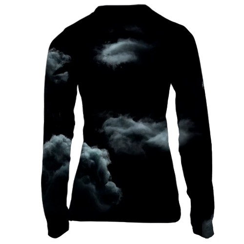 Женский 3D лонгслив Victor von Doom (Avengers: Doomsday) (вид сзади)