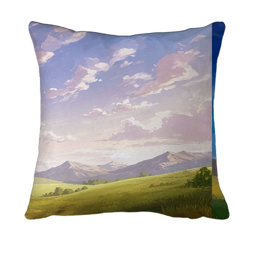 3D подушка Vinland Saga (вид ззаду)