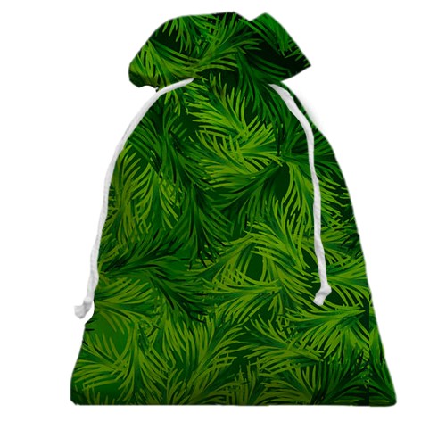 3D Подарунковий мішечок Grinch (вид ззаду)