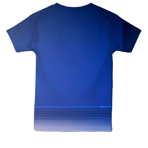 Детская 3D футболка Rumi (Huntrix) - KPop Demon Hunters (вид сзади)