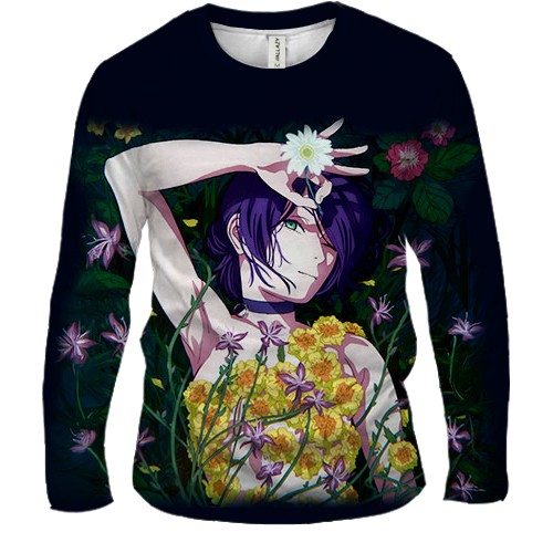 Чоловічий 3D лонгслів Chainsaw Man - Reze (вид спереду)