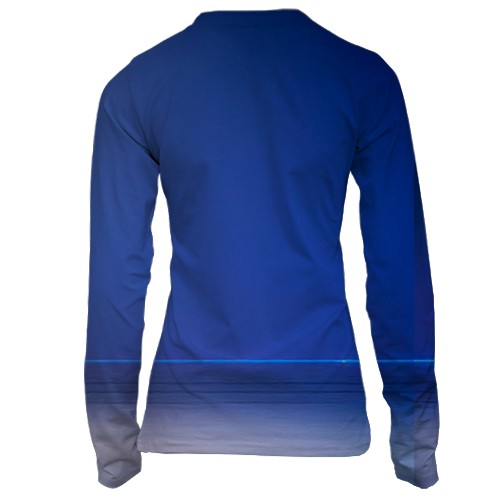 Женский 3D лонгслив Rumi (Huntrix) - KPop Demon Hunters (вид сзади)