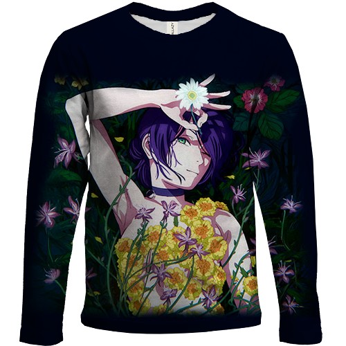 Дитячий 3D лонгслів Chainsaw Man - Reze (вид спереду)