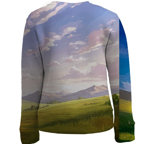 Дитячий 3D світшот Vinland Saga (вид ззаду)