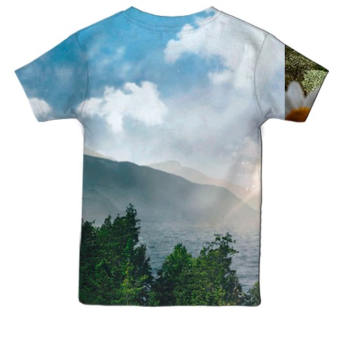 Детская 3D футболка Unravel Two (вид сзади)