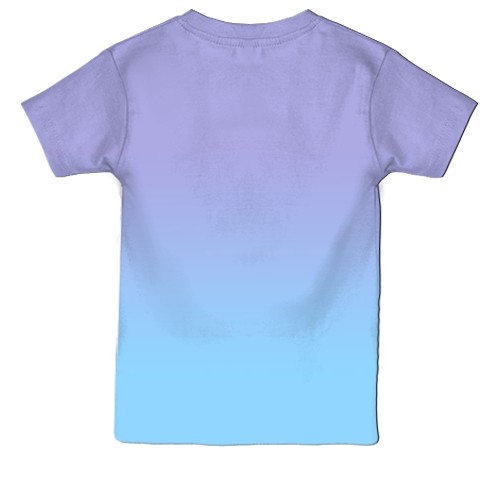 Детская 3D футболка Spyro the Dragon (вид сзади)