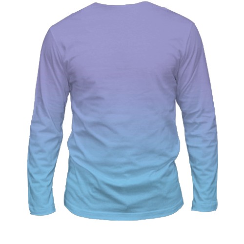 Мужской 3D лонгслив Spyro the Dragon (вид сзади)