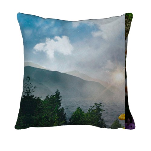 3D подушка Unravel Two (вид сзади)