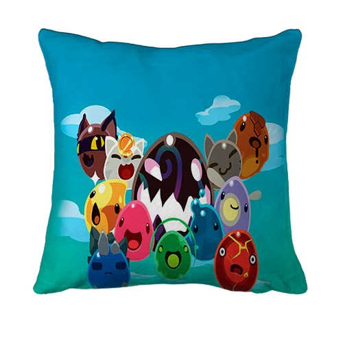 3D подушка Slime Rancher - slime (вид сзади)