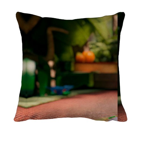 3D подушка Sackboy - A Big Adventure (вид сзади)