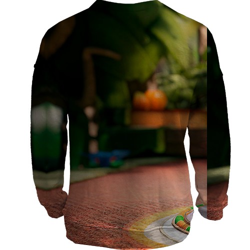 3D свитшот Sackboy - A Big Adventure (вид сзади)