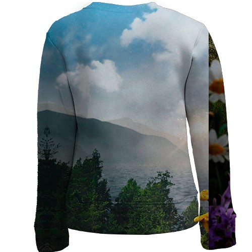 Дитячий 3D світшот Unravel Two (вид ззаду)