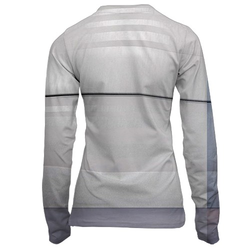 Женский 3D лонгслив Sackboy: A Big Adventure (вид сзади)