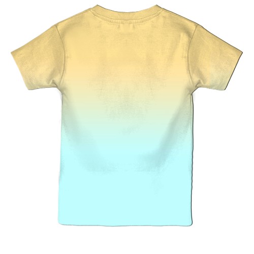 Дитяча 3D футболка CHUCHEL game (вид ззаду)