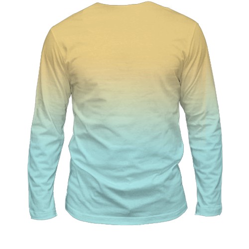 Мужской 3D лонгслив CHUCHEL game (вид сзади)