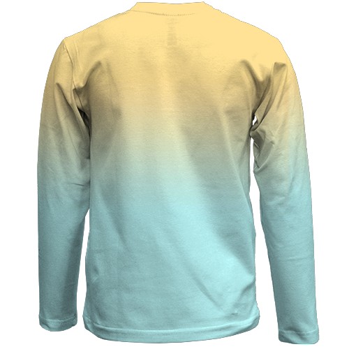 Дитячий 3D лонгслів CHUCHEL game (вид ззаду)