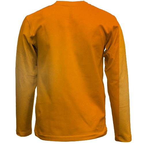 Детский 3D лонгслив Cat Quest heroes (вид сзади)