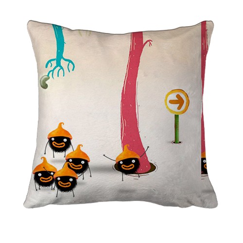 3D подушка CHUCHEL (вид ззаду)