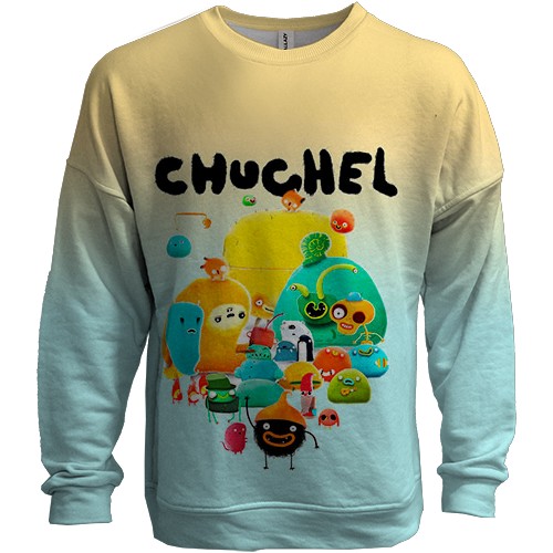 3D світшот CHUCHEL game (вид спереду)