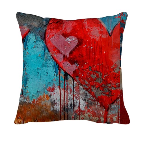 3D подушка Love couple, Romantic (вид сзади)