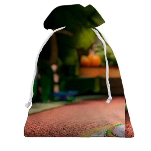 3D Подарочный мешочек Sackboy - A Big Adventure (вид сзади)