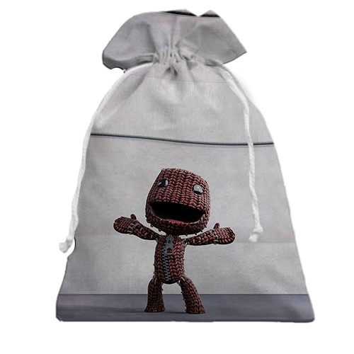 3D Подарочный мешочек Sackboy: A Big Adventure (вид спереди)