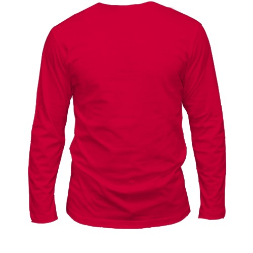 Чоловічий 3D лонгслів Olive Oyl - Popeye, Love hearts (вид ззаду)