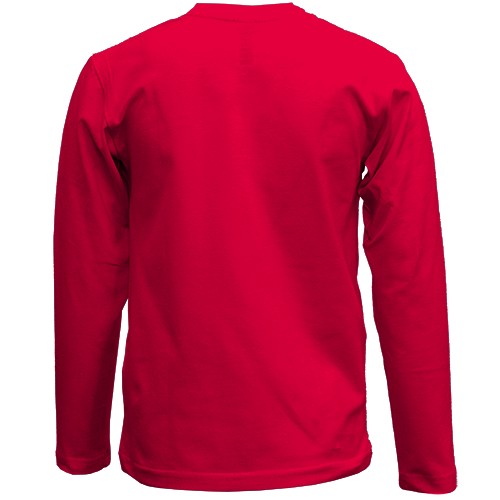 Дитячий 3D лонгслів Olive Oyl - Popeye, Love hearts (вид ззаду)