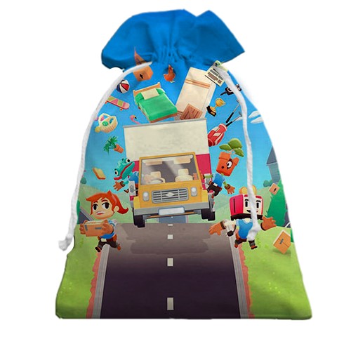 3D Подарунковий мішечок Moving Out (вид ззаду)