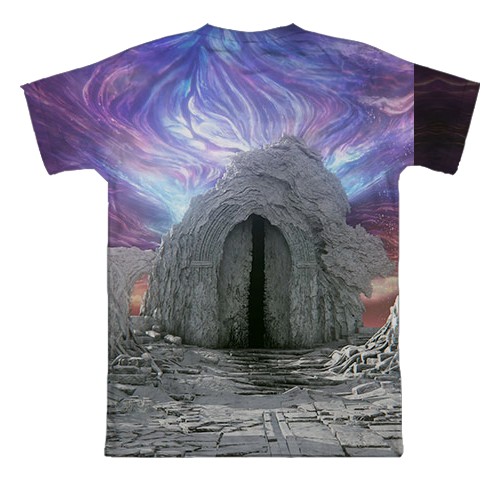 3D футболка Elden Ring Nightreign (вид сзади)