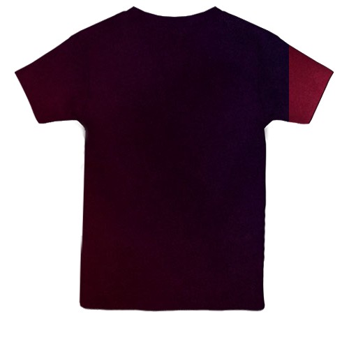 Детская 3D футболка Vi - LoL (Arcane) (вид сзади)