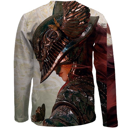 Дитячий 3D лонгслів Malenia - Elden Ring (вид ззаду)