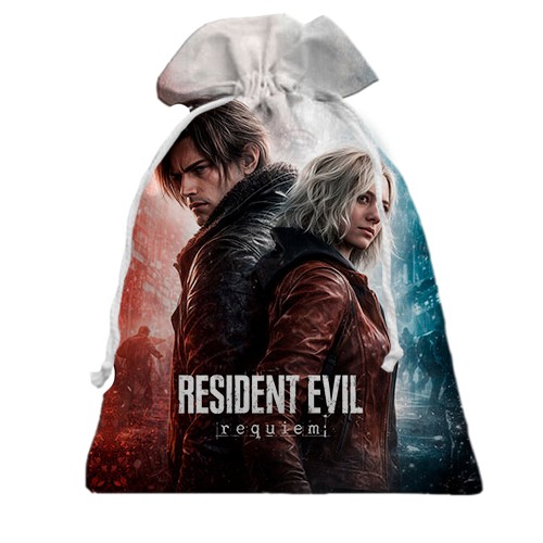 3D Подарунковий мішечок Resident Evil Requiem (вид спереду)