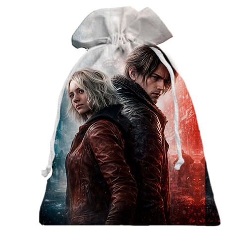 3D Подарунковий мішечок Resident Evil Requiem (вид ззаду)