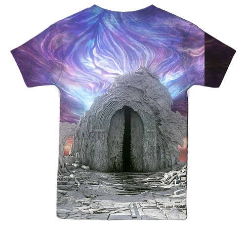 Детская 3D футболка Elden Ring Nightreign (вид сзади)