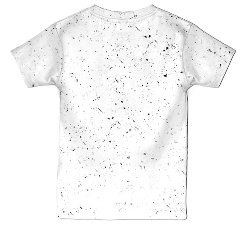 Детская 3D футболка YoRHa No.2 Type B (вид сзади)