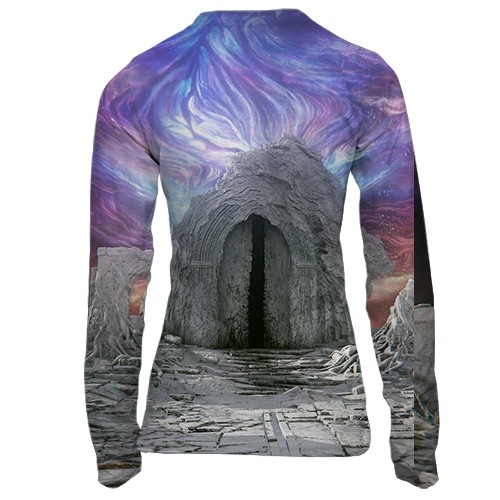 Женский 3D лонгслив Elden Ring Nightreign (вид сзади)