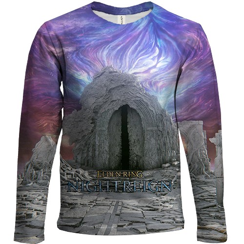 Дитячий 3D лонгслів Elden Ring Nightreign (вид спереду)
