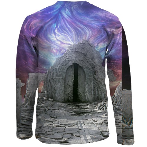 Дитячий 3D лонгслів Elden Ring Nightreign (вид ззаду)