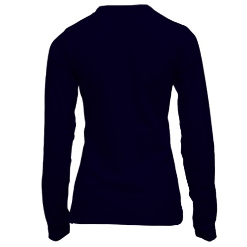 Женский 3D лонгслив Isagi - Blue Lock (вид сзади)